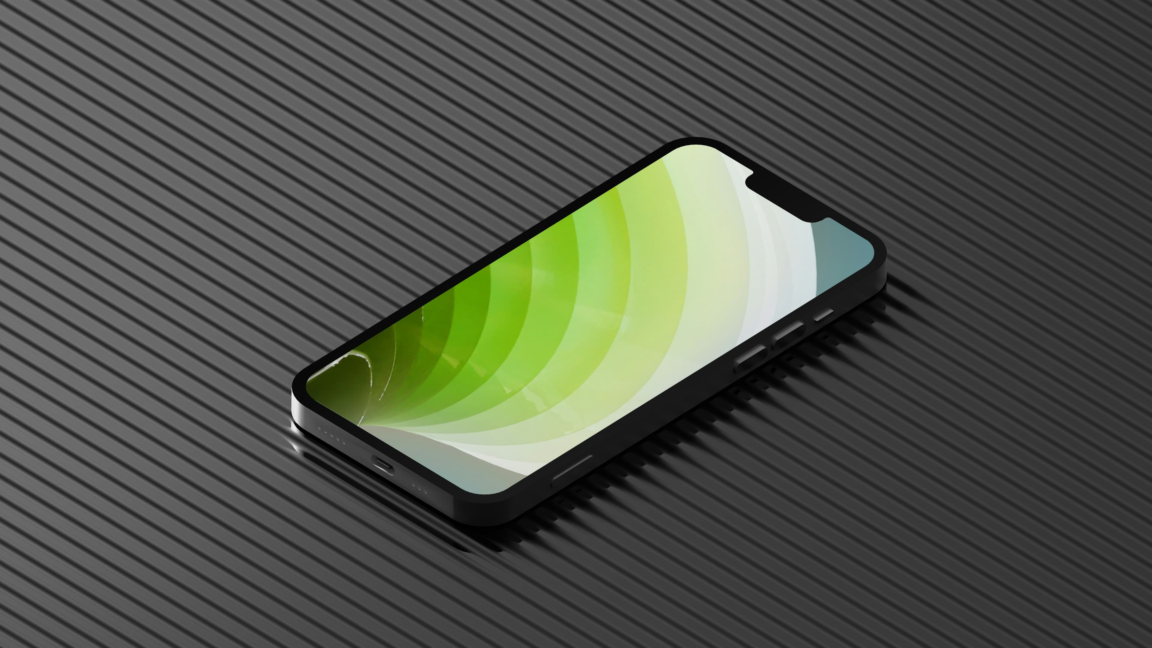 iPhone on a minimal surface